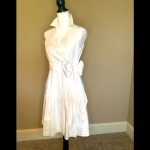 White Cotton Summer Dress
